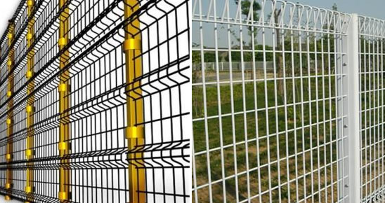 Powder Coated Steel Security Fencing
